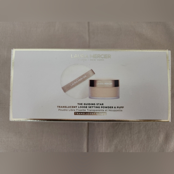 LAURA MERCIER The Guiding Star Translucent Honey Loose Setting Powder Gift Set - Picture 3 of 3